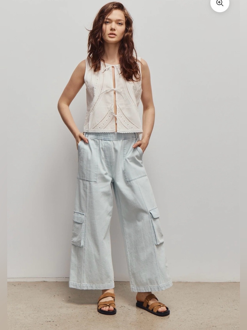MELISSA NEPTON VALE PANT-Super bleached